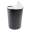 Vibrance Waste Paper Bin - Black