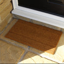 Plain Natural Latex Coir Doormat 40x60cm
