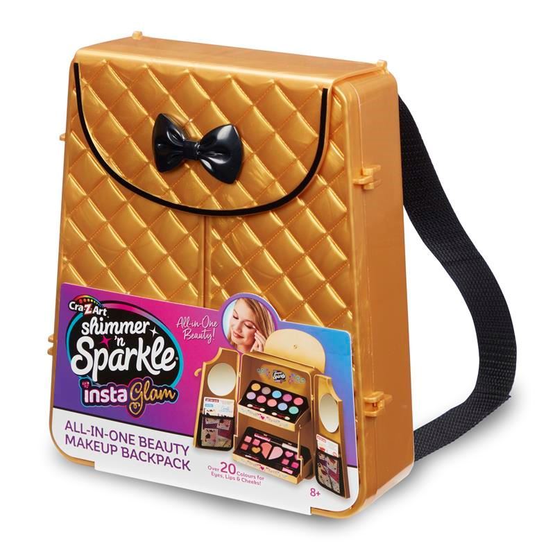 Shimmer 'n Sparkle Insta Glam All In One Beauty Make-Up Backpack