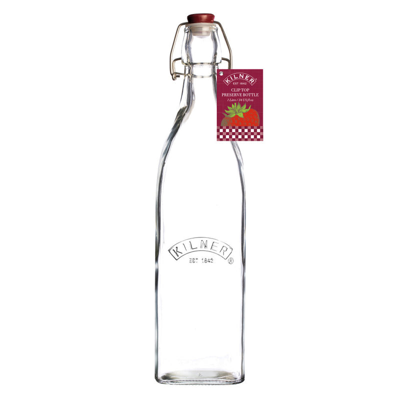 Kilner Clip Top Bottle - 1L