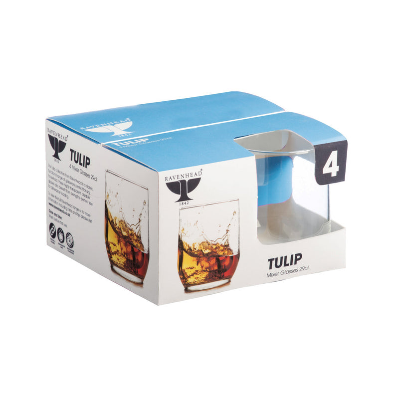 Tulip Mixer Glasses - 4 Pack