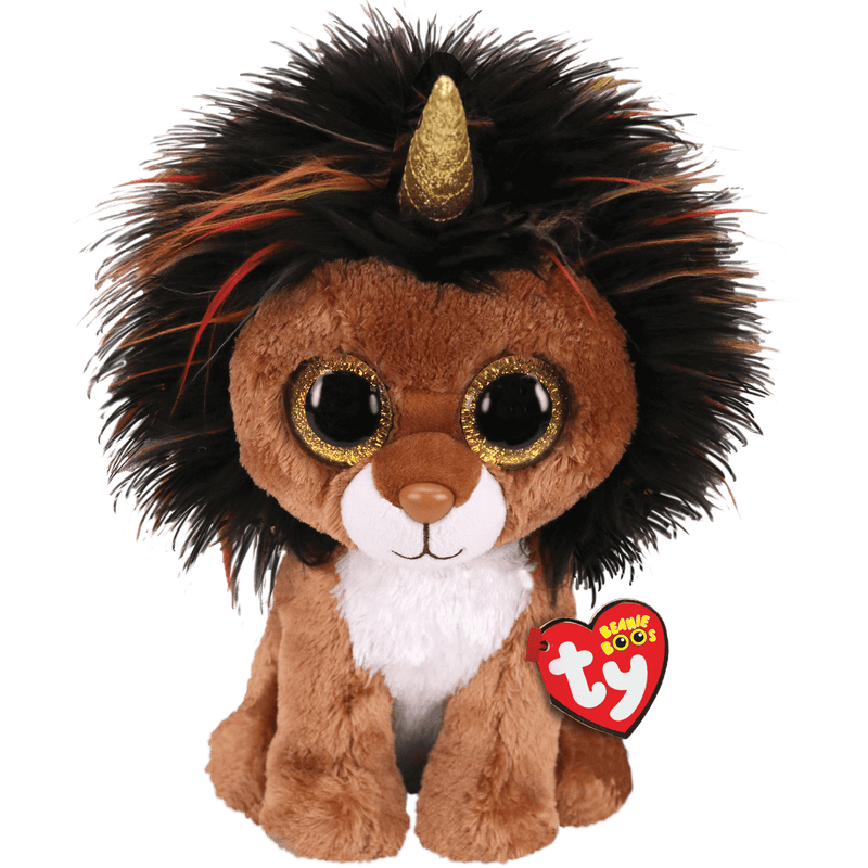 TY Medium Beanie Boo - Ramsey Lion