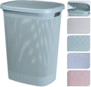 Laundry Basket 60Ltr Diamond Design - Assorted Colours