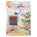 Colour by Numbers Dinosaurs