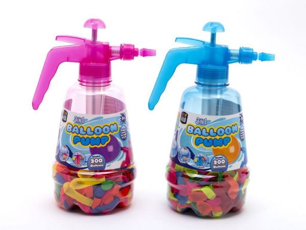 2 in 1 Water Balloon Filler and Water Pump With 300 Balloons