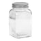 Ribbed Glass Storage Canister 1250ml
