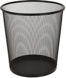 Mesh Waste Paper Bin - Black