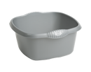 Casa Washing Up Bowl Square 32cm Silver