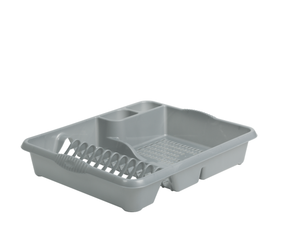 Casa Dish Drainer Large - Silver