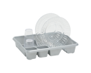 Casa Dish Drainer Large - Silver