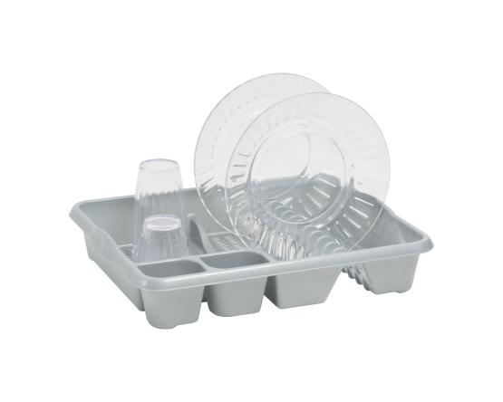 Casa Dish Drainer Large - Silver