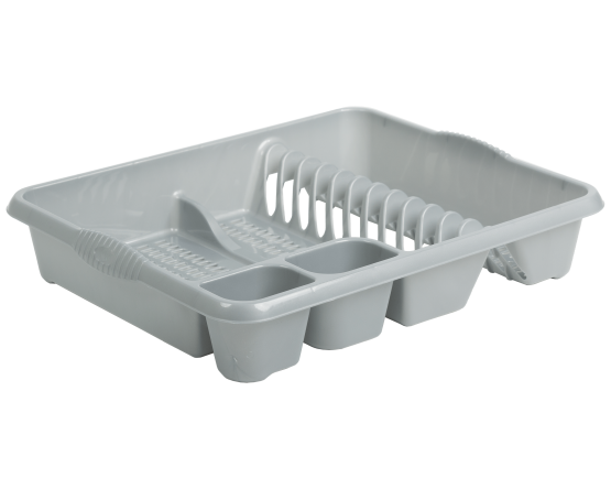 Casa Dish Drainer Large - Silver