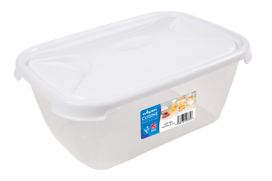 Cuisine Rectangular Food Box & Lid 3.6L