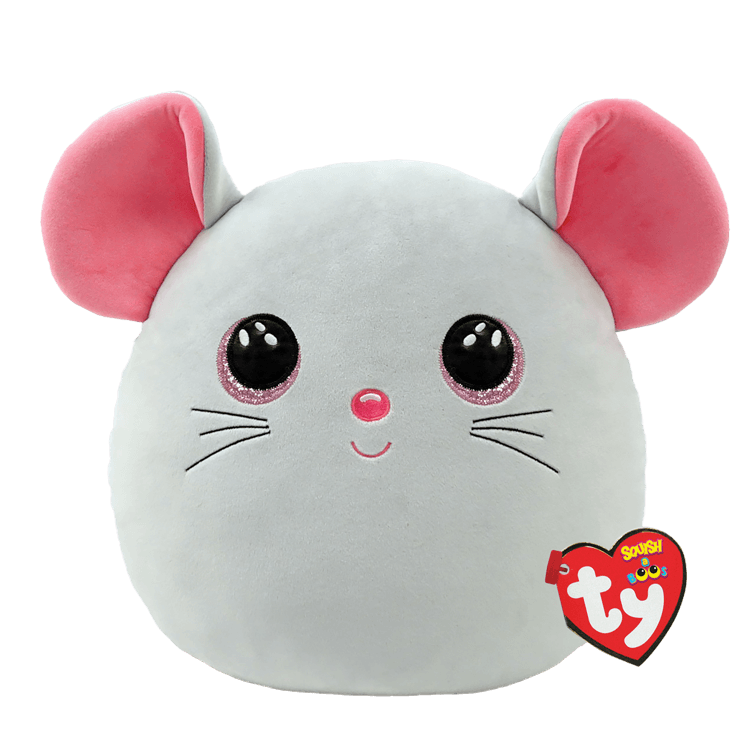 TY Squish-A-Boo - Catnip Mouse 10in