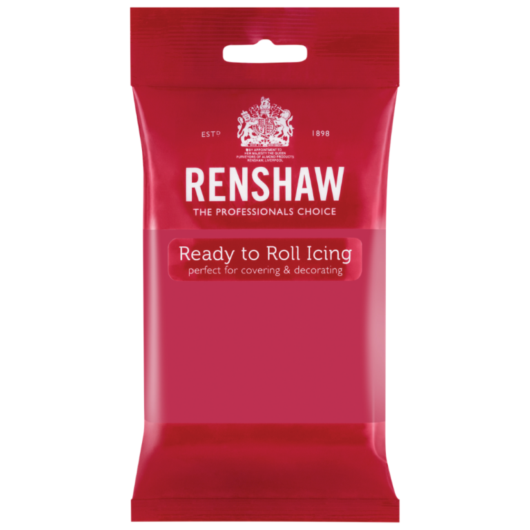 Renshaw Ready To Roll Fondant Icing 250g - Fuchsia Pink