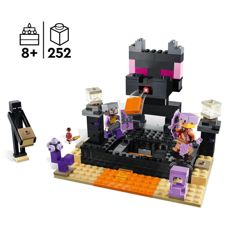 LEGO Minecraft The End Arena Ender Dragon Battle