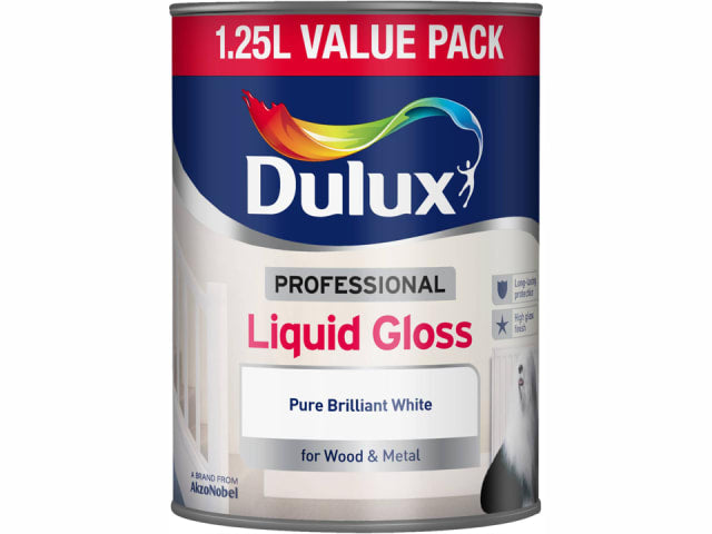 Professional Liquid Gloss Pure Brilliant White 1.25L