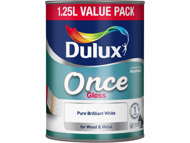 Once Gloss Pure Brilliant White 1.25L