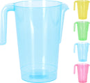 Plastic Jug / Pitcher 1.5L - 4 Assorted Colours