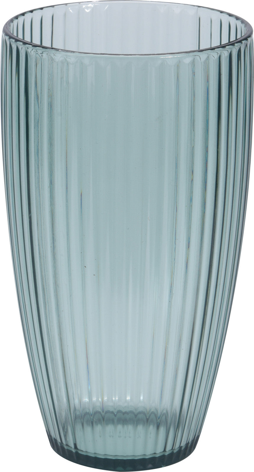Blue Recycled Effect Plastic Glass - Large – JAC Stores IOM