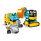 LEGO DUPLO Truck & Tracked Excavator