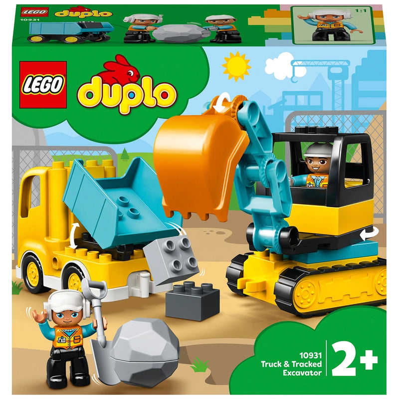 LEGO DUPLO Truck & Tracked Excavator