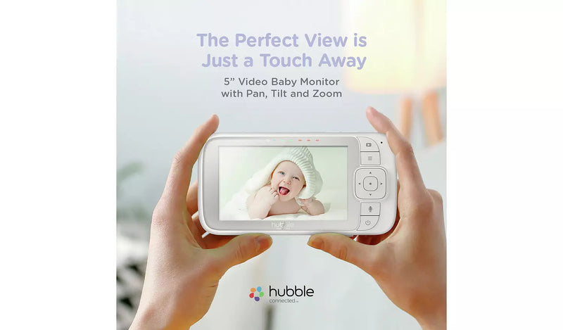 Hubble Nursery View Pro 5 inch Video Baby Monitor