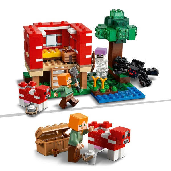 LEGO Minecraft The Mushroom House