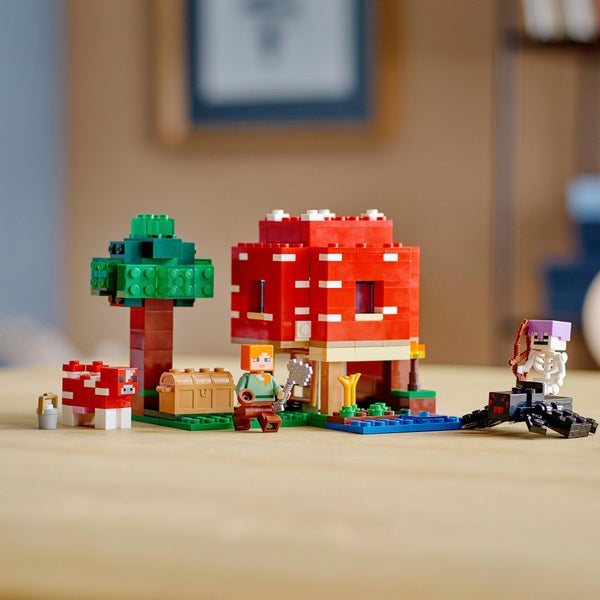 LEGO Minecraft The Mushroom House