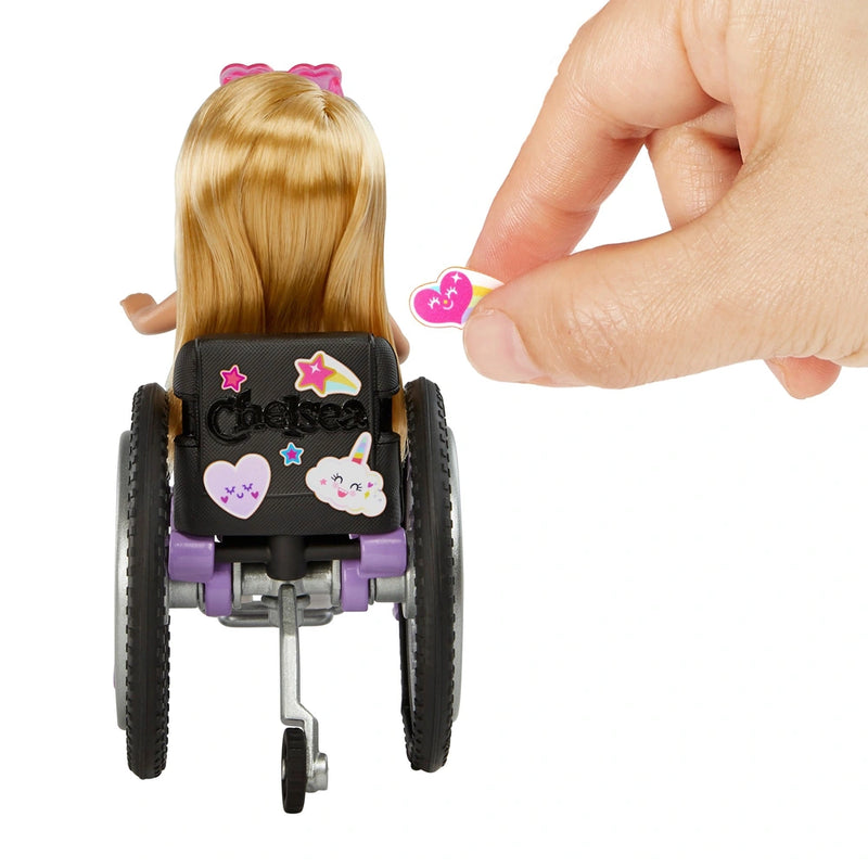 Barbie Chelsea Wheelchair Doll With Ramp