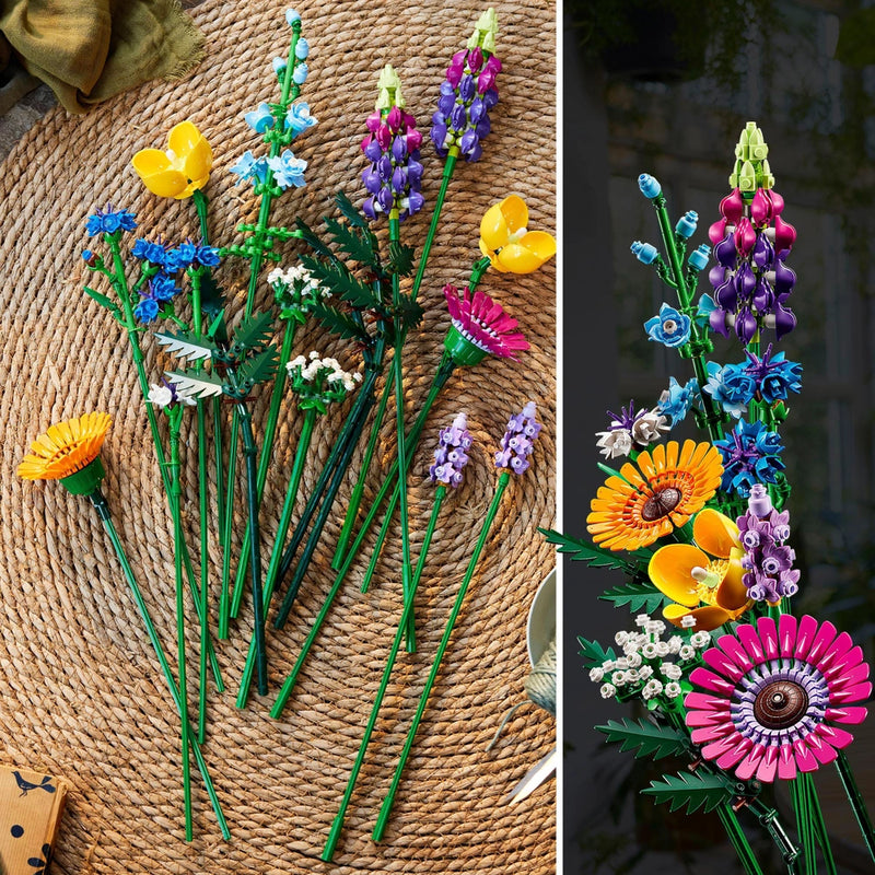 LEGO Icons Wildflower Bouquet Set