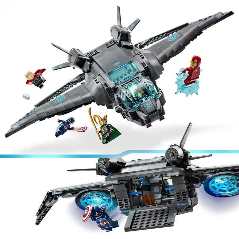 LEGO Marvel Avengers Infinity Saga Quinjet – JAC Stores IOM