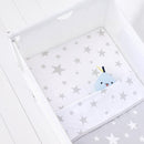 Snuz Crib Fitted Sheets 2pk - Stars