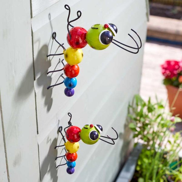 Garden 'Hangers-On' Crazee Caterpillar Medium