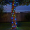 100 Solar Multi-coloured Firefly String Lights