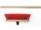 Stiff Red PVC Brush & Handle