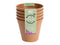 Bamboo Pot 5in Terracotta x 5