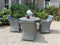 Claddagh 4 Seater Rattan Dining Set