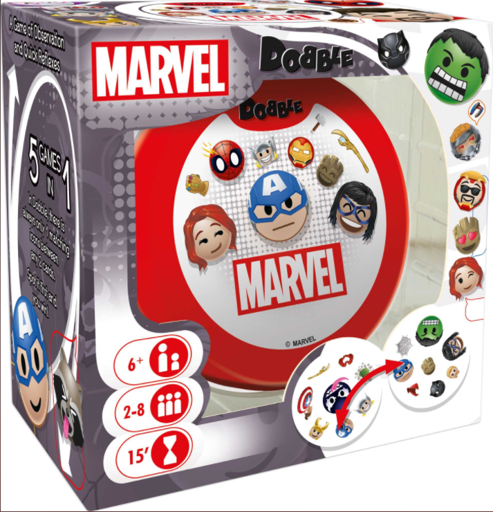 Dobble Card Game - Marvel Edition