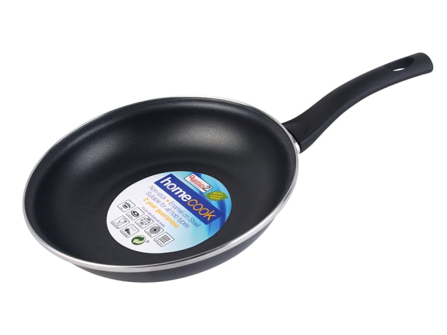 Non-Stick Frying Pan Enamel/ Steel 24cm Grey