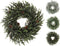 Christmas Wreath With Pine Cones Assorted