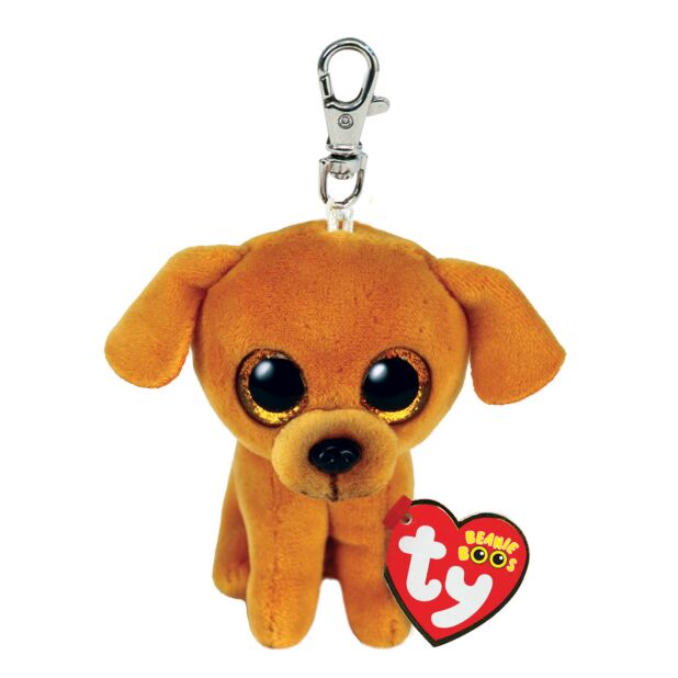 TY Beanie Boo Key Clip - Zuzu Dog