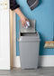 Everyday 25L Lift Top Bin - Cool Grey