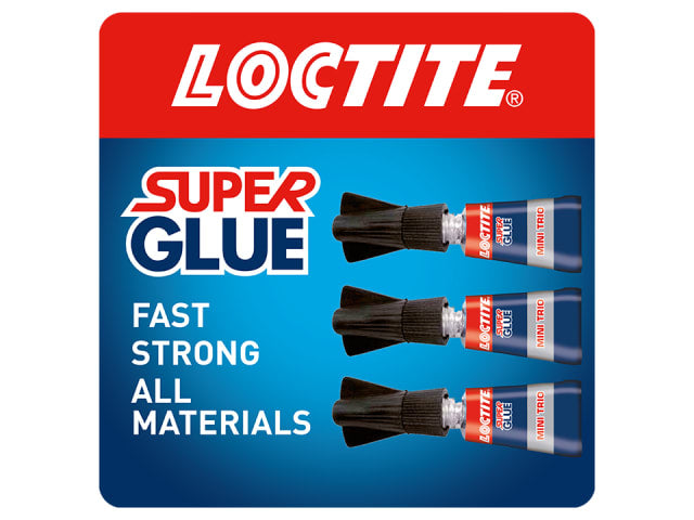 Super Glue Mini Trio 3 x 1g