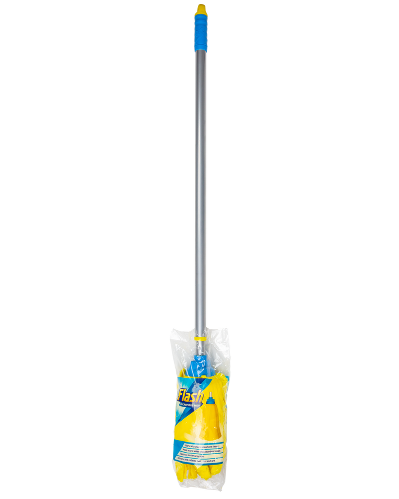 FLASH Microfibre Mop With Extending Handle