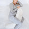 Purflo Breath Pregnancy Pillow - Minimal Grey