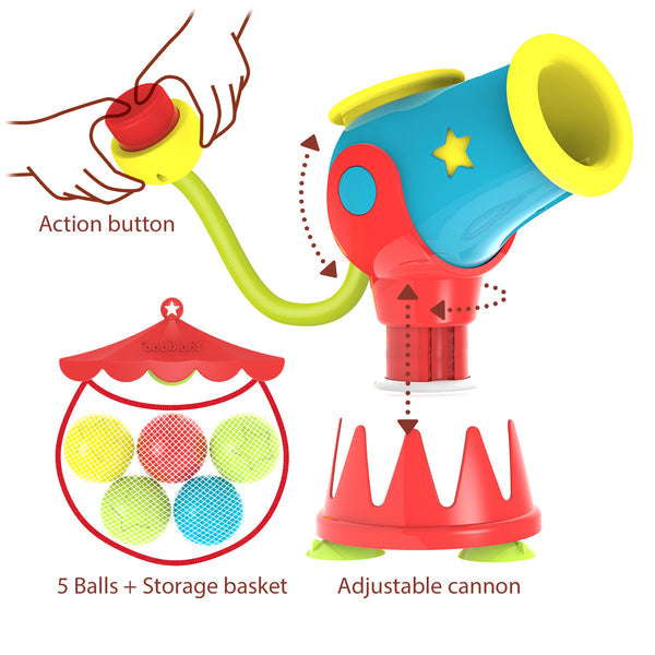 Yookidoo Ball Blaster Water Cannon Bath Toy