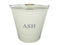 Ash Bucket With Lid Cream