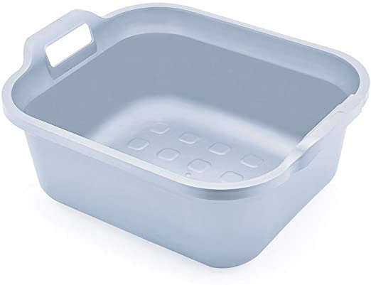 9.5L Rectangular Washing Up Bowl - Eco Grey
