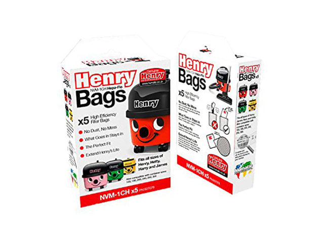 Henry Cleaner Bags 5pk